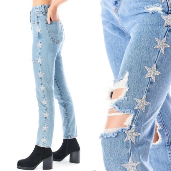 Carmar Sparkle Star Jeans - Picture 1 of 6
